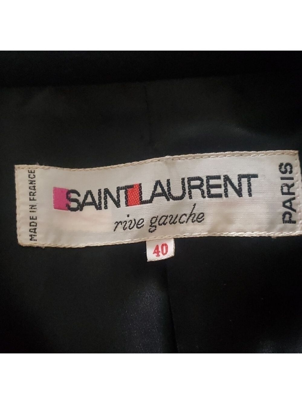 HP Vintage Saint Laurent Wool Jacket - Picture 13 of 15